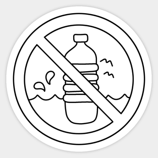 Say NO to Plastic Sticker